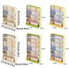 Removable Study Desk Organizer Multi-Layer Side Mounted Bookshelf  Student Table