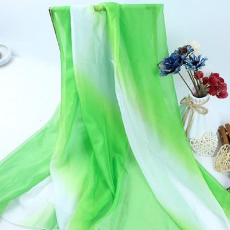 Tessuto chiffon sfumato ombre 1M, tessuto in organza tulle sottile 30D per costume cosplay fai da te, abito Hanfu in stile antico