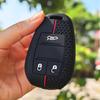 3 Button Silicone Car Key Case Cover for Alfa Romeo Stelvio Giulia 2017 2018 Remote Fob Shell Skin Key Protector Accessories