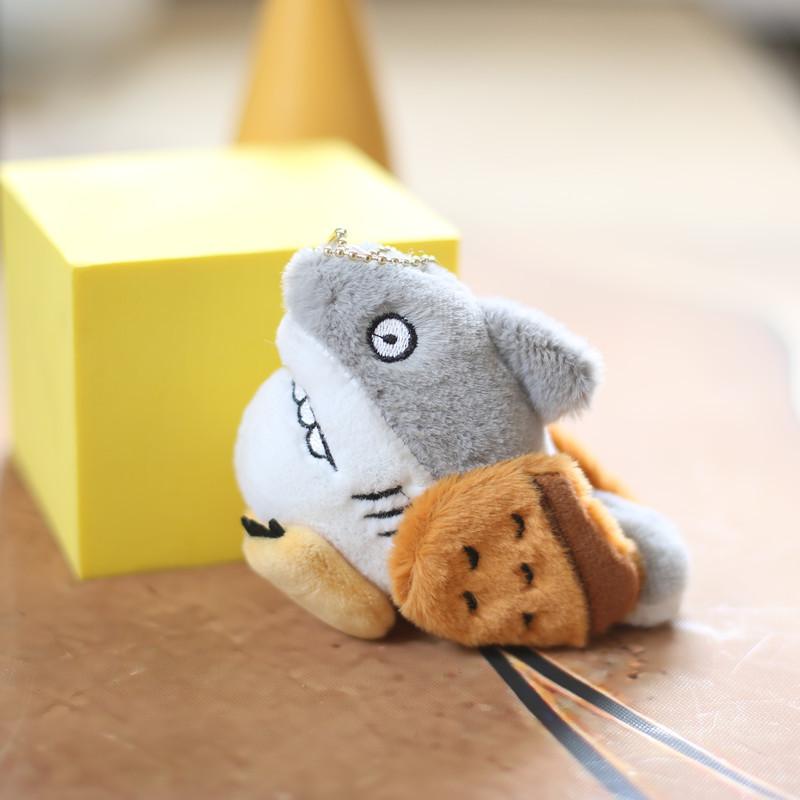 Adorable Cute Plush Shark Keychain Toy Soft Pp Cotton Stuffed Animal