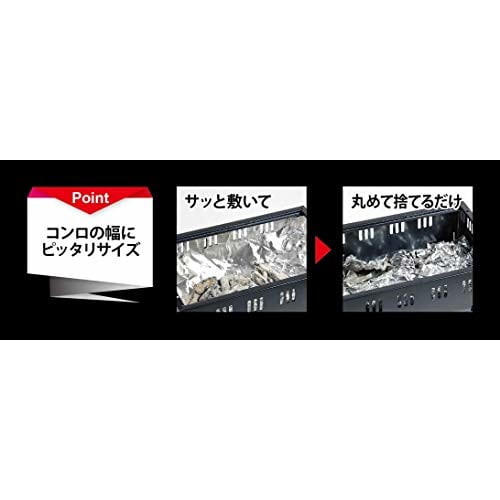 captain stag aluminum foil bbq easy convenient sheet super wide 20 micron 7.5m ug-1565