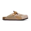 Unisex Cork Slippers Clogs Closed Toe Half Shoes For Men Women Slip On Mules Comfort Footbed Indoor Home Outdoor