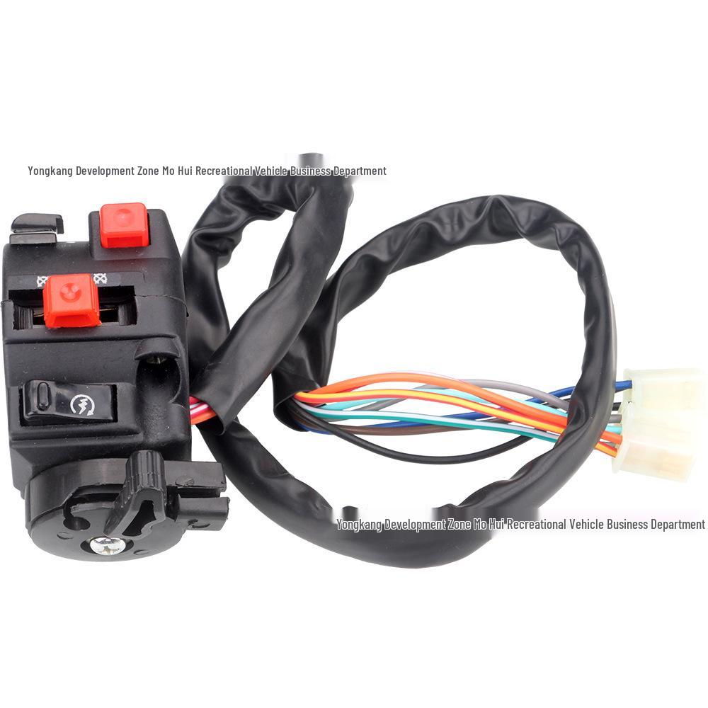 Left-Hand Start 110-250cc ATV Off-Road Switch Assembly for Four-Wheeled Beach Cars