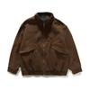 ORIGTEEN Men's Vintage Stand Collar Workwear Jacket - Retro American Spring/Autumn Style