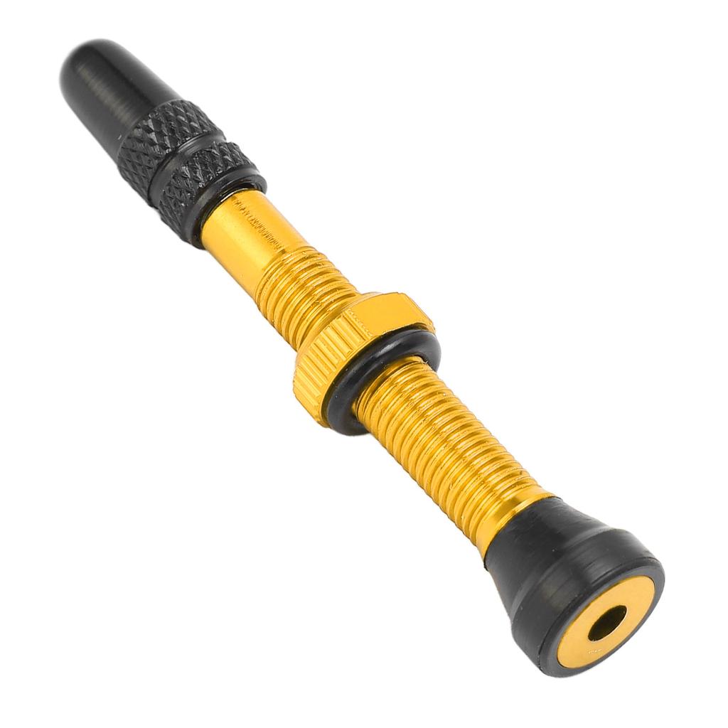 Tubeless Valve Stems Anodized Aluminum Alloy Vacuum Extension 40MM for Presta Valve for Road Bikes