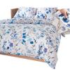 Florisse Cotton Satin Bedding Set White With Flowers 220X200 Cm