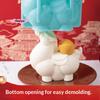 1Pc Food-Grade Silicone Horse Mousse Mold for Chinese New Year Zodiac Milk Jelly Cake Dessert Baking Heat-Resistant Kitchen Tool