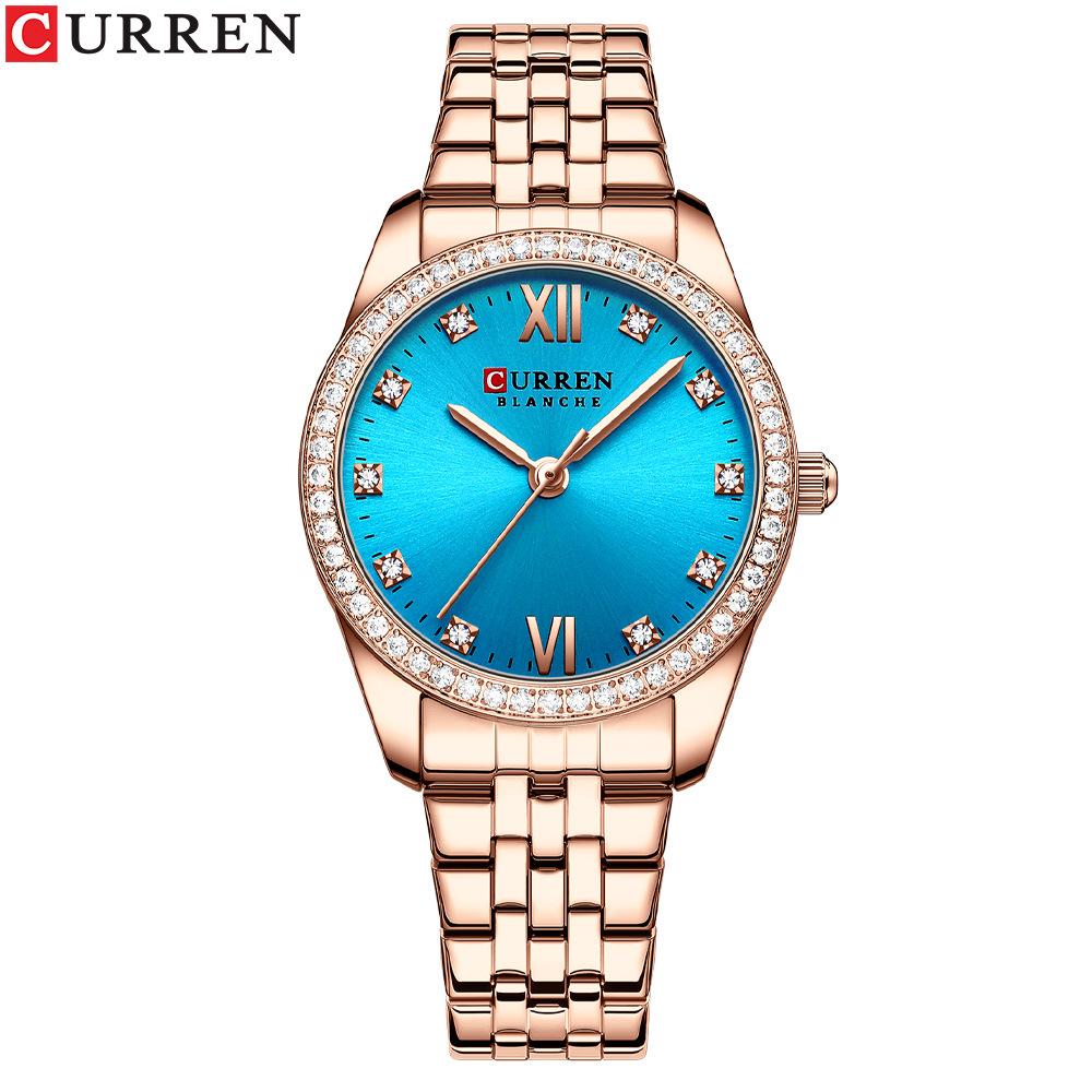 Curren 9086 Women s Fashion Quartz Watch - Casual Steel Band