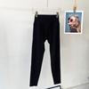 Lu Same Style Free Size Nude Feel No Embarrassment Line Yoga Pants Female 2025 Best Selling Hip Raise Shaping Sports Workout Ankle Length Pants