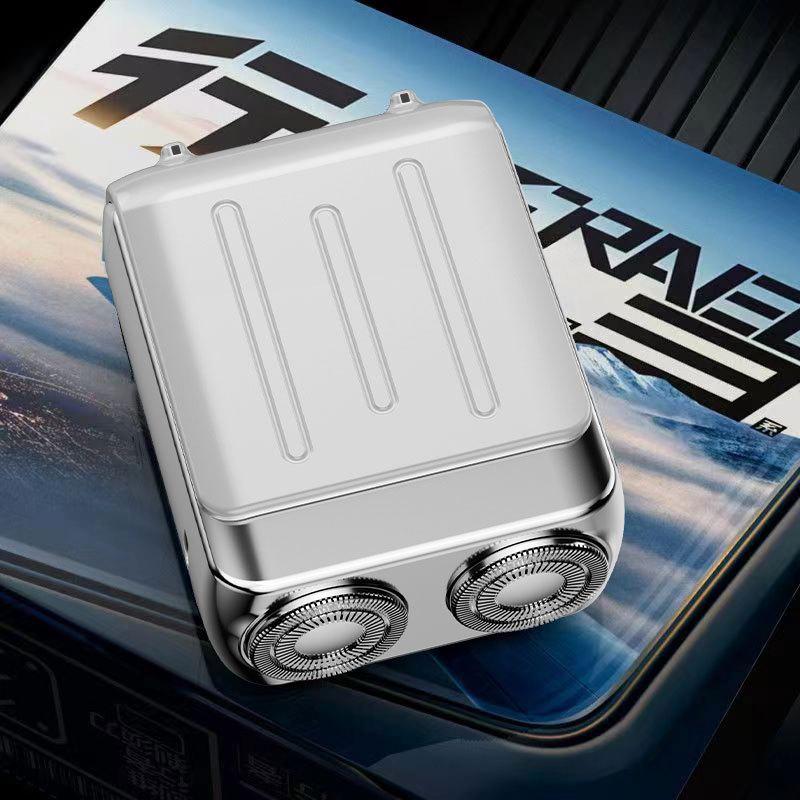 Compact Rechargeable Travel Shaver for Men