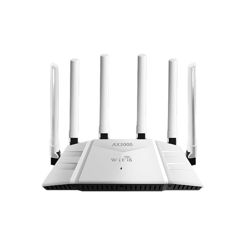 Dual-Band WiFi6 Router for Entrepreneurs - High-Speed LAN Sharing with Russian/Spanish Support