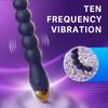 10 Speed Anal Plug Vibrator Anal Beads Prostate Massage Butt Plug Stimulator USB Charge Sex Toys For Men Women Vibrators