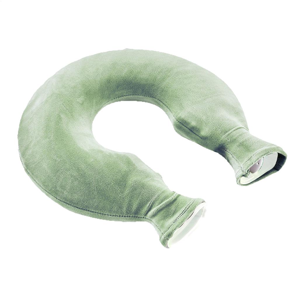 

Hot Water Bottle for Neck U Shape Shoulder Warmer Hot Pouch with Fleece Cover for Women Men Hand Shoulder Home Travel Winter
