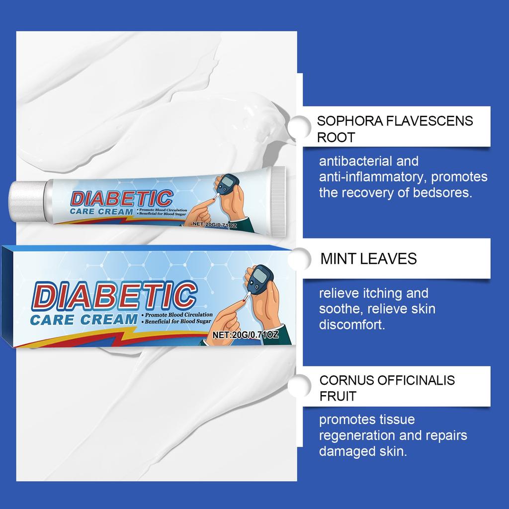 Bedsore Care Cream Relieves Diabetic Skin Infections Herbal Ingredients