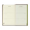DESIGNPHIL MIDORI Consecutive Brown 12395006 Diary, 3-Year Use, Cover,