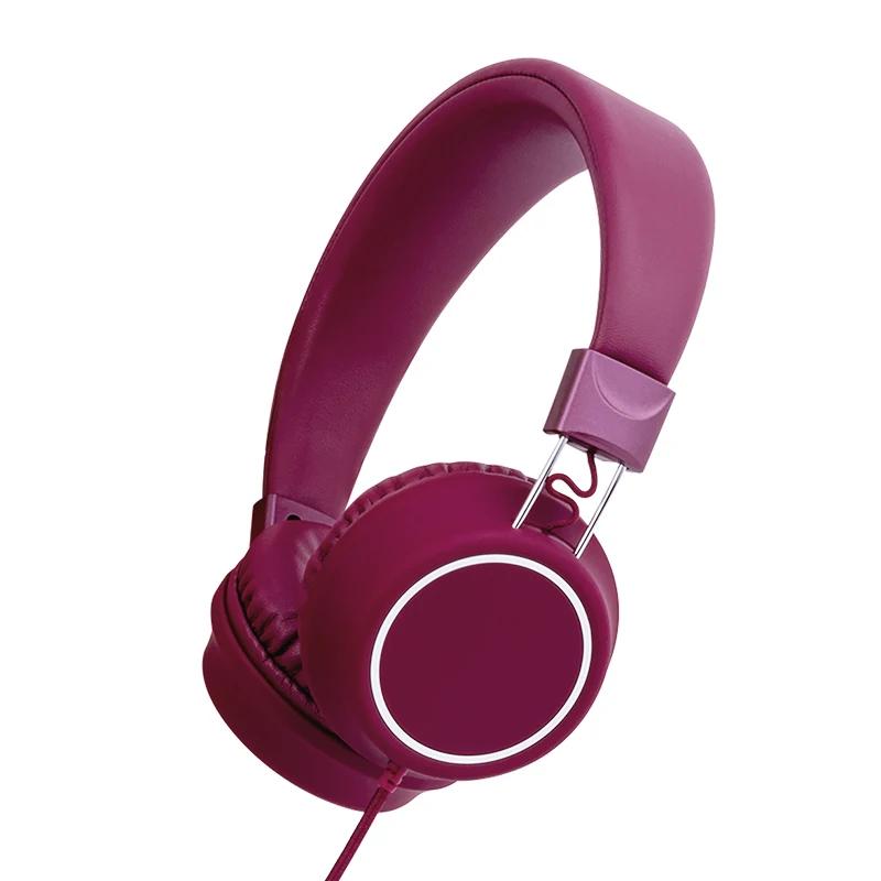Hot Selling s On-ear Headphones 3.5 mm Wired Earphone Oem & Odm Headphone with Microphone Headset Manufacturer