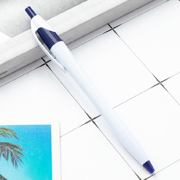 Plastic Ballpoint Pen with Pen Clip Signing Pen Office Signature Pen