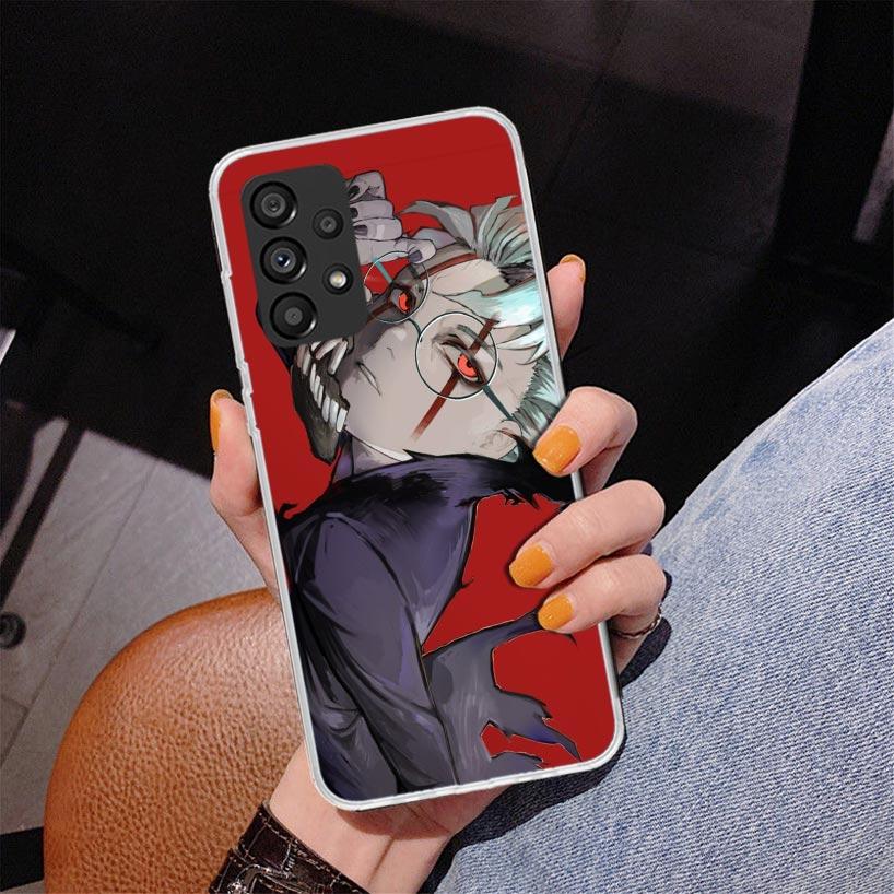 Anime D-Dandadans Okarun Phnoe Case for Samsung Galaxy A17 A37 A57 A16 A26 A36 A56 A15 A14 A13 A55 A54 A53 A35 A34 A33 A25 A24 A
