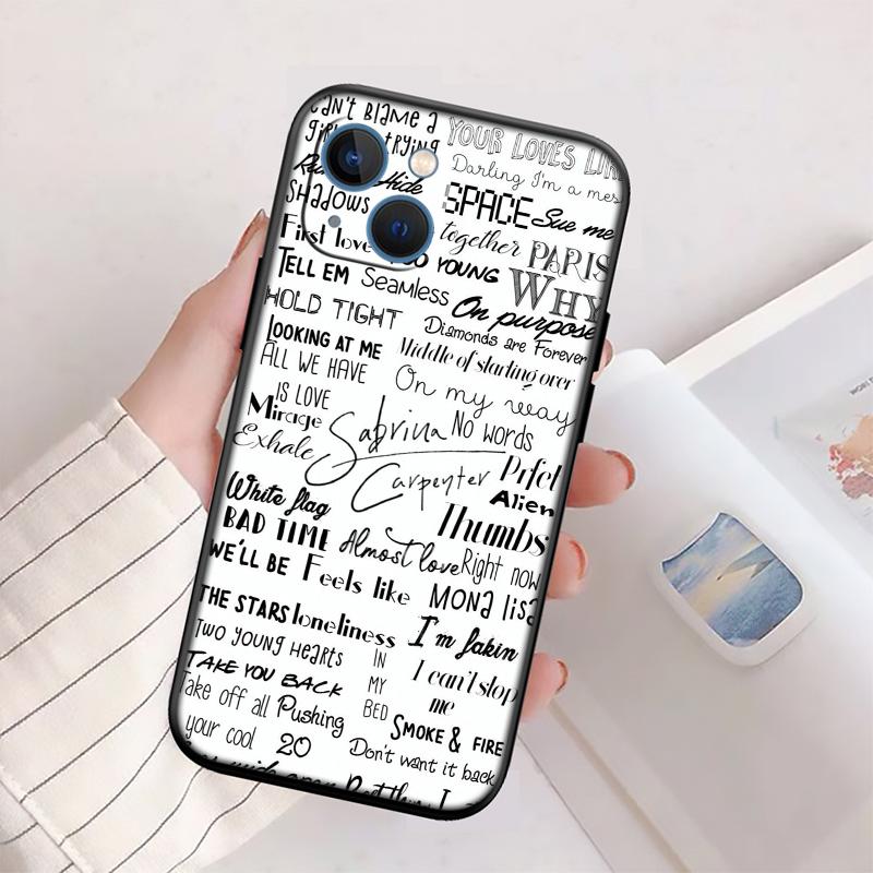RP65 Sabrina Carpenter Phone Case for Samsung Galaxy S20 S21 S22 Ultra FE + Plus A21S A22 A24 A25 A26 A30 A30S A31