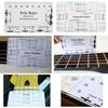 Complete Luthier Tool Package Suitable for Guitar Bass Maintenance Featuring Adjustable Wrenches Measurement Devices