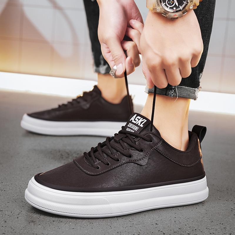 New Retro Low Top Fashionable Casual Board Shoes Spring Hot Items Outdoor Versatile Plus Size Thick Soled Sports Men's Shoes