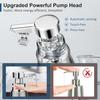 Automatic Soap Dispenser Touchless Stainless Steel Auto Liquid Soap Dispenser 3-Level Adjustable Electric Soap Dispenser
