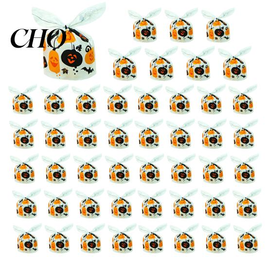 Portable Snack Bags for School Events 48 Pcs Halloween Candy Bags, Kids Trick or Treat Goodie Cute Rabbit Convenient Drawstring Sweets Ear Small