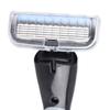 Pivoting Head Hair Trimmer 6 Layers 12 Blades Stainless Steel Safety Blade Refill System