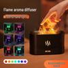 3D Simulation Colorful Flame Aroma Diffuser & Desktop Air Humidifier.