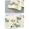 Kids Cotton Short Sleeve 2Pcs Set, Summer Shoulder Snap T-shirt & Shorts for Toddler Boys Girls