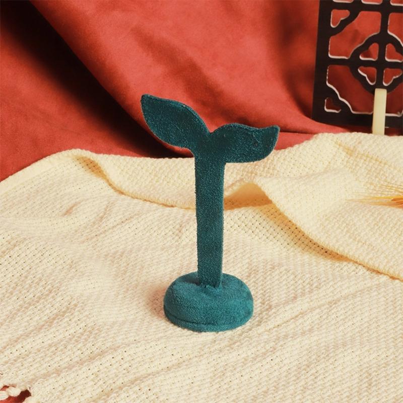 Multifuntional Jewelry Display Solution Jewelry Holder Fabric Texture Jewelry Set Stand for Various Accessory Types