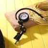 Car Tire Pressure Gauge 0-16Bar/0-230PSI Auto Tire Pressure Inflator Gauge High Precision Meter Detector For Car Motorcycle Bike