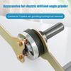 Angle Grinder Extension Rod Angle Grinder Drill Bit Adapter Kit Converting Attachment Power Tool Parts For Grinding Cutting
