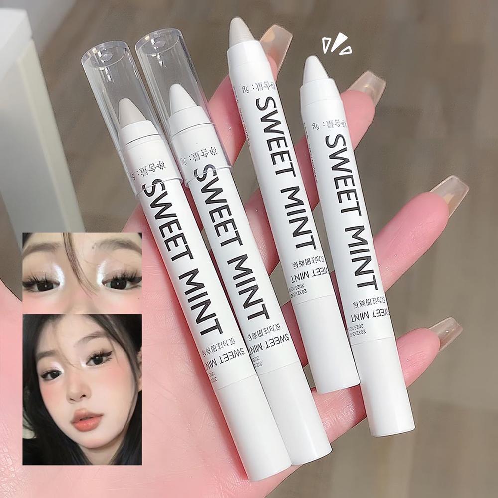 Eyeshadow Pencil Waterproof Long Lasting Glitter Shimmer Eye Shadow Pen Eyeliner Stick Eyes Makeup Tools