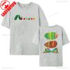 Hungry Caterpillar T-shirt Eat The Rich Graphic T Shirts Very Hungry Caterpillar Shirt Bookish Fan Gift Tees Activist Y2k Tops