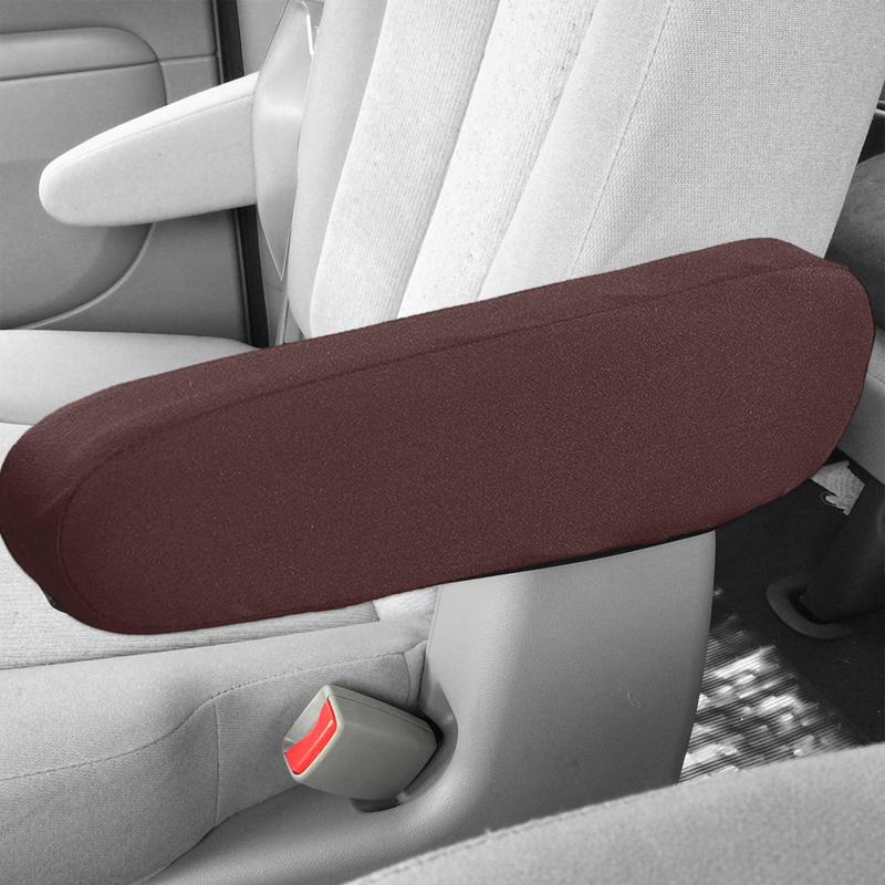 1/2pcs Car Seat Armrest Cover Elastic Cloth Auto Interior Armrest Soft Comfortable Dust Proof Hand Armrest Protector Covers