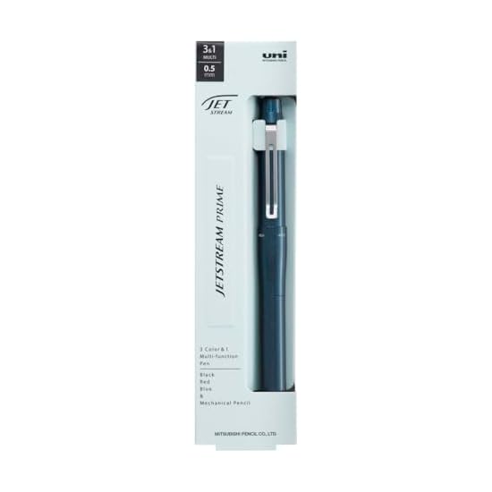 uni-ball JETSTREAM PRIME 3&1 Multi-Function Pen, 0.7mm, Black (MSXE455007.24)