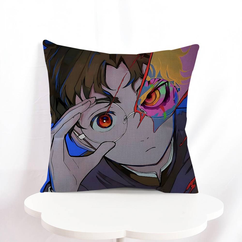 

Кен Такакура Офисная подушка-наволочка Подушка для автомобиля Чехол на подушку 45X45СМ Поясничная наволочка Наволочка для диванной подушки 16x16Inch