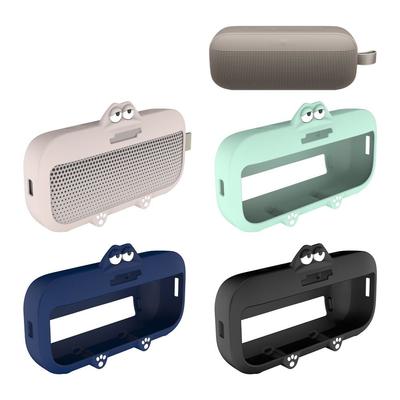 Silikon-Kabelloser Lautsprecher-Case Staubdicht Sturzschutz Staubdichte Abdeckung Cartoon Halterung für Bose SoundLink Flex 2. Generation