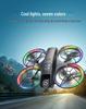 K200 Drone: Brushless, Screen-Integrated, Optical-Flow Positioning, Color Lights, Fully Protected Remote-Controlled Aircraft.
