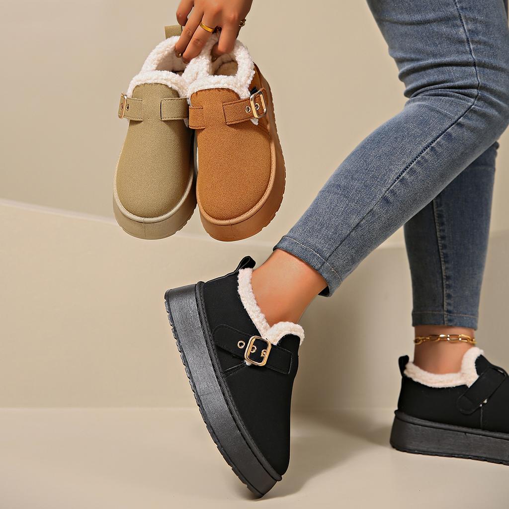 Fashion Women Platform Boots Spring and Autumn Winter Shallow Boots Comfortable Lightweight Fashion Boots Outdoor Casual Shoes for Women