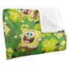 SpongeBob SquarePants Silky Patterned St Patricks Day Supersoft Blanket