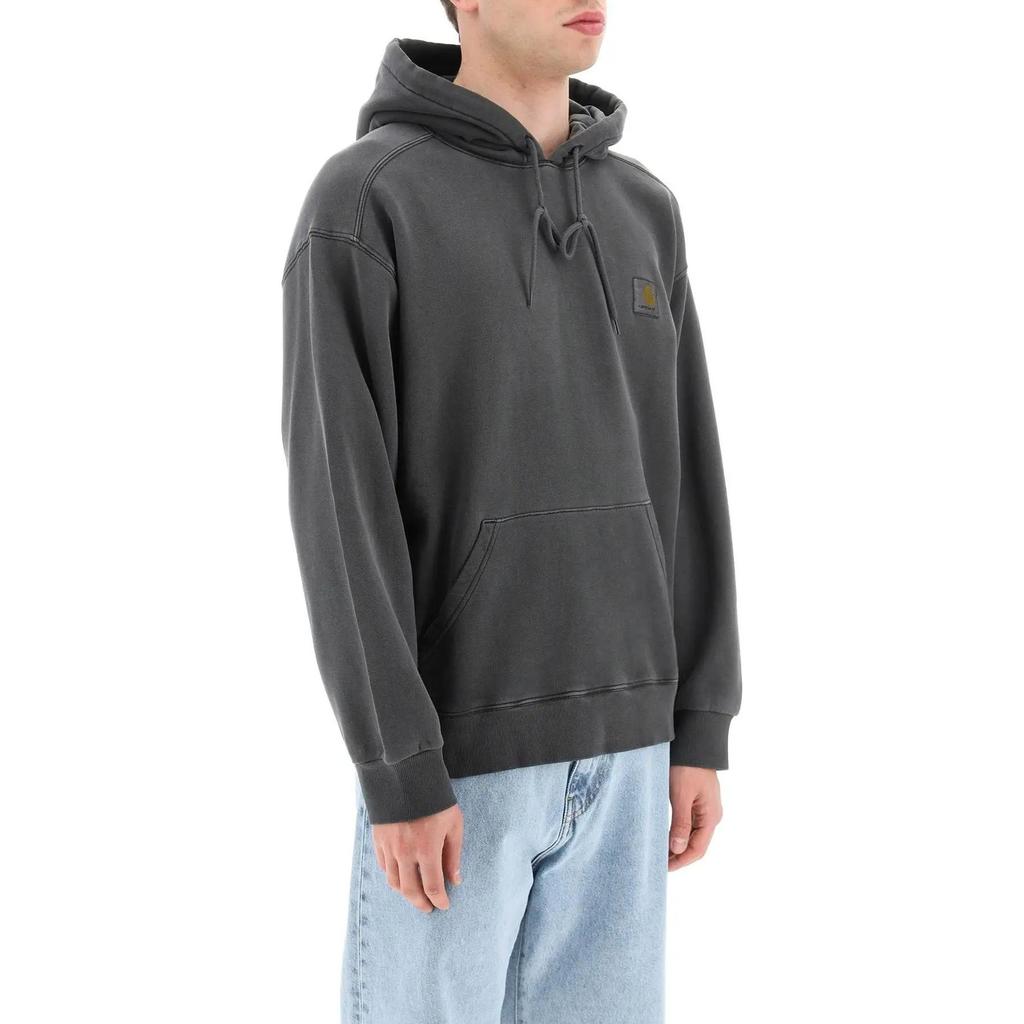 Carhartt WIP SS23 Solid Color Hooded Long Sleeve Sweatshirt Men sweatshirt Gray I029963-89-GD