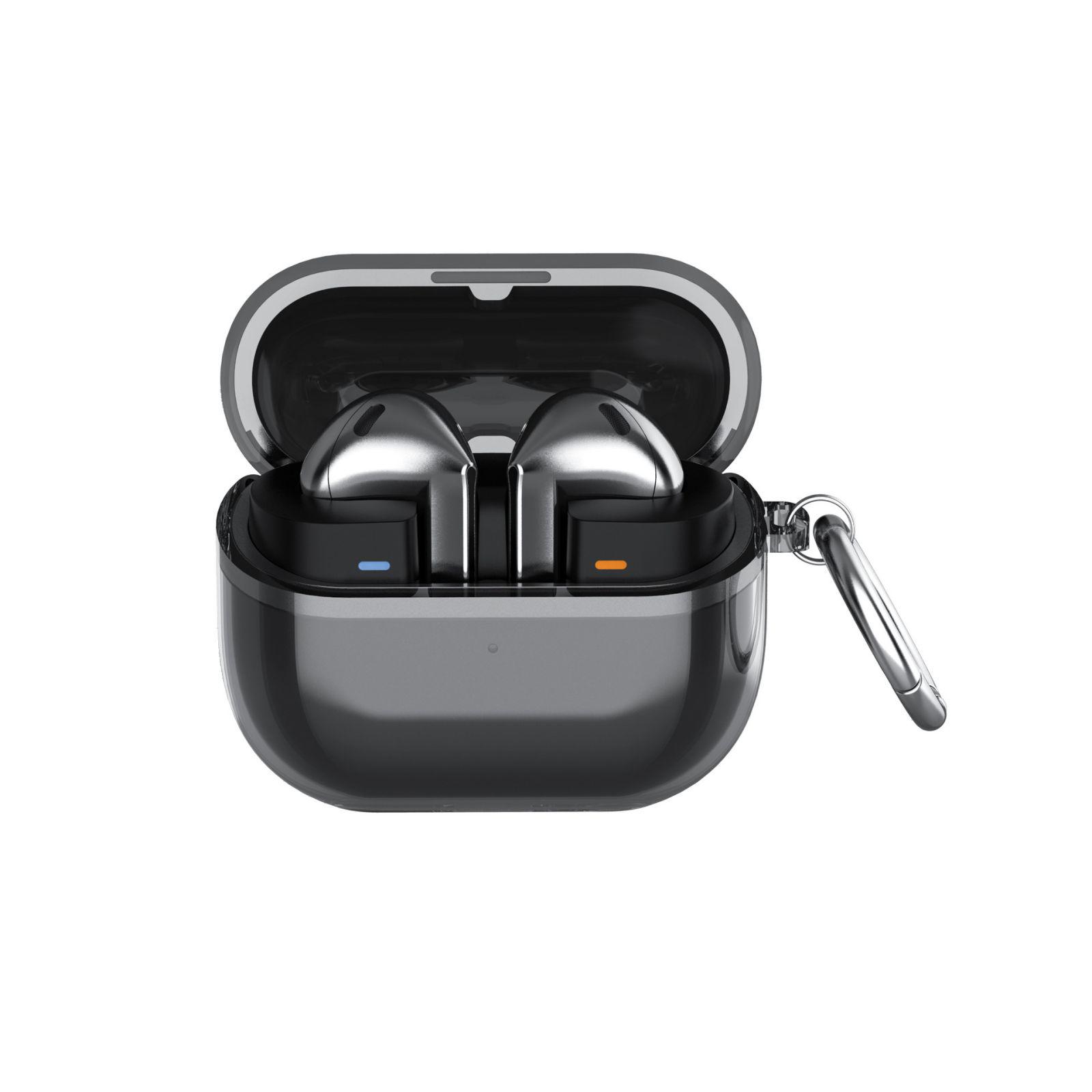 

Силіконовий захисний чохол для Buds 3 Earbuds Protector Cover Протиударний аксесуар чорний