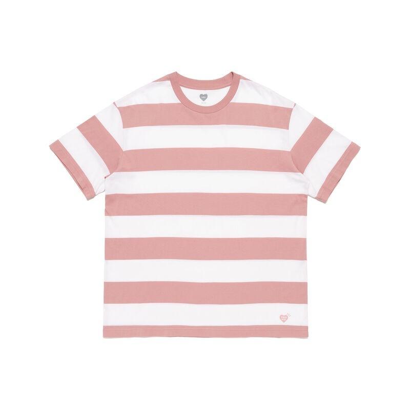 HUMAN MADE Striped Pack T-Shirt Pink