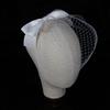 Decorative Fascinator Veil for Women 1920s Flapper Veil Headpiece Mesh Hair Clip  Tea Party Hat Headpiece Wedding