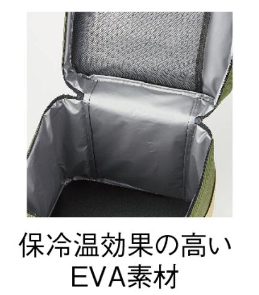 Marutatsu Cooling Highly EVA mieści 6 2L butelek PET Duża torba lub będzie to torba 35428, zewnętrzna, pionowa, izolowana, wielowarstwowa struktura,