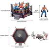 Interactive Wrestler Toy Set Diy Assembly And Static Model Perfect For Children