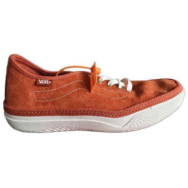 Vans Circle Vee Se Casual Wszechstronne Trampki Męskie Płócienne Niskie Pomarańczowe VN0005VGGWP