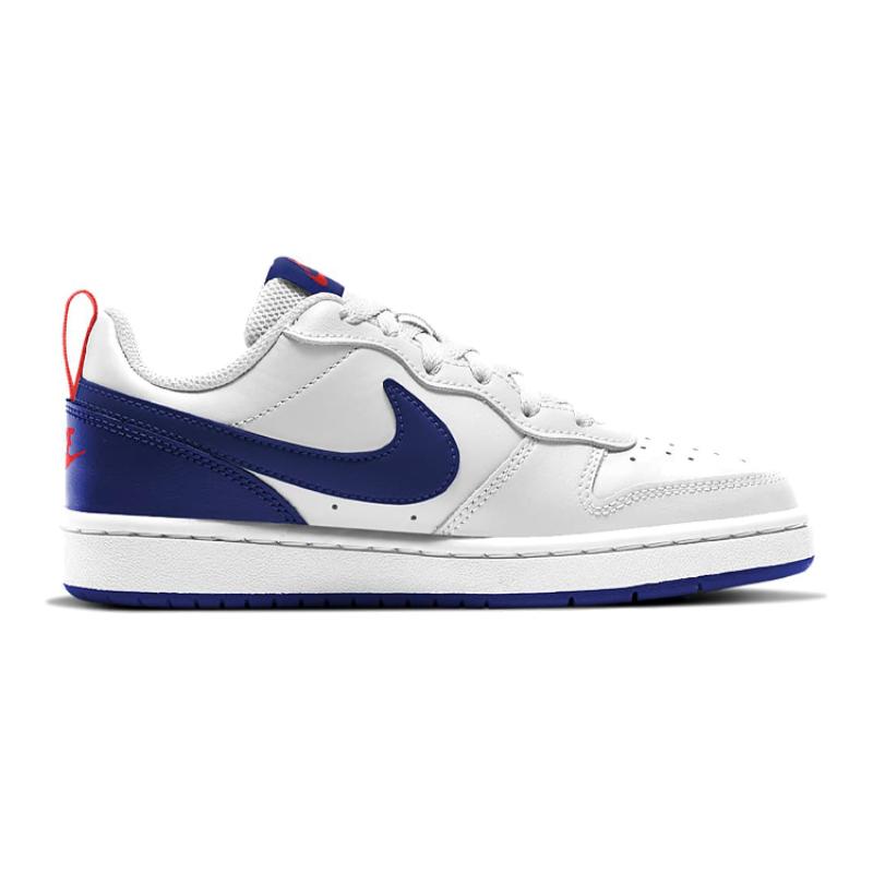 Nike Court Borough Low 2 White Deep Royal GS Sneakers BQ5448-113